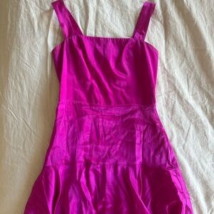 Amanda Uprichard Hot Pink Dress